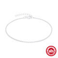 wholesale S925 Sterling Silver Women's Chain Side Link DIY Bracelet,INS。-0-0