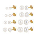 wholesale GPE Collection S925 Sterling Silver European and American Cross-Border Exquisite Earrings, Natural Freshwater Pearl Stud Earrings Wholesale-0-120