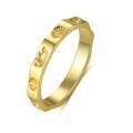 wholesale 18K Gold-Plated S925 Sterling Silver Marine Series Ring for Women, Minimalist Index Finger Ring, Versatile and Premium-0-4