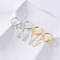 wholesale 925 Sterling Silver Vintage Tassel Pearl Earrings For Women,ins。-0-1
