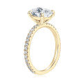 S925 Silver Oval Moissanite Fashion Ring Women, Clearance Sale with Free Shipping-0-3