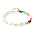 S925 Sterling Silver Simple Natural Freshwater Pearl Bracelet for Women-0-39