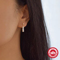 wholesale S925 Sterling Silver Mini Pearl Elegant Stud Earrings, Korean Style Small and Chic Fashion Trendy Design-0-2