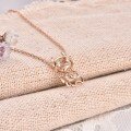 wholesale 18K rose gold and 9K white gold zodiac pendant with diamonds and moissanite, Taurus necklace jewelry for gifting-0-1