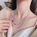 wholesale S925 Sterling Silver Minimalist Retro Crown DIY Necklace Trendy Street Style Design Statement Necklace-0-1