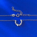 wholesale 925 Silver with Diamond Horse Hoof Necklace, New Design by Mu Jing Jewelry, Trendy and Versatile for Women, Unique and High-End Style-0-3