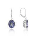 wholesale S925 silver fashion gemstone earrings, direct supply from manufacturer,,。-0-2