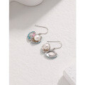 wholesale S925 Sterling Silver Scallop Pearl Earrings for Women, Fashionable Korean Style Minimalist Design, High-End Shell Earring Accessories-0-5