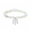 wholesale 925 Sterling Silver Peace Ruyi Lock Hetian Jade Bracelet For Women-0-0