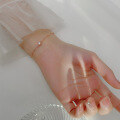 wholesale S925 Silver Japanese-style Single Diamond Bracelet for Women, Unique Student Accessory S3982-0-3