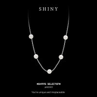 Sterling Silver Pearl Necklace, a Luxurious and Versatile Valentine's Gift for Best Friend.-S925 Sterling Silver + Pearl YD-8900B 925 Silver