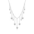 wholesale S925 Sterling Silver Light Luxury Tassel Butterfly Necklace for Women, Small and Unique, High-End Fashion, Elegant and Glamorous, Chanel-Style Collarbone Chain-0-4