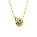 S925 Silver Moissanite Cross-Border Live Necklace Wholesale-0-5