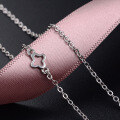 wholesale S925 Sterling Silver Cross-Border Korean Style Small Fragrant Wind Butterfly Pendant Fashion Fresh and Elegant Diamond-Inlaid Necklace Women's Collarbone Chain-0-3