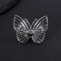 wholesale S925 Sterling Silver New Natural Freshwater Pearl Butterfly Brooch, Designer Edition Fashionably Luxurious with a High-End Feel-0-4