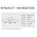 S925 Sterling Silver Four-Leaf Clover Moissanite Bracelet for Women-0-37
