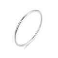wholesale 925 Sterling Silver Ultra-thin Full Body Polished Plain Ring For Women-0-5