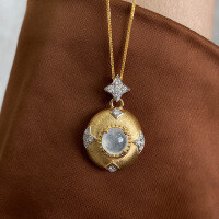 wholesale S925 Sterling Silver Red Elk Whole Body New Chinese Style Necklace, Light Luxury Pendant Collarbone Chain, Internet Famous Versatile Daily Wear-BX0287-Gold Color-Platinum &gt;925 Silver