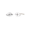 wholesale 925 Sterling Silver Evil Eye Ear Studs Earrings for women-0-4