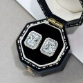 wholesale S925 Sterling Silver Cross-Border Live Streaming New Women's Earrings Wedding Banquet 5A Sparkling Zircon Luxury Drop Ear Wholesale-0-2