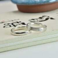 wholesale 925 Sterling Silver Small Lotus Flower Ring for Women, Adjustable Opening, Vintage Minimalist National Trend Plain Satin Finish Index Finger Artistic Pinky Ring Band-Frosted model one piece Adjustable opening