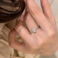 S925 Sterling Silver Rotating Ballet Oval Moissanite Ring, Rose Manor 1ct Empty Setting Wholesale-0-2
