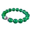wholesale S925 Silver Inlaid Jade Agate Chalcedony Comparable to Yang Green Jadeite Bracelet Chinese Style Bracelet New Chinese Style Live Broadcast Drop Shipping-0-4