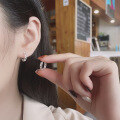 wholesale S925 Silver Fashion Korean Style Ins Wind Twist Design Commuter Versatile Earring Ear Clip-0-3