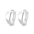 wholesale S925 Sterling Silver Cloud Tide Pavilion Hoop Earrings for Women, High-End Retro Minimalist Style Exaggerated Earrings Direct from Manufacturer-0-5