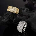 wholesale Metal full pave moissanite luxury hip hop men's,-0-2