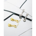 wholesale S925 Sterling Silver Korean Version INS Minimalist Design Versatile Teardrop Shape Earrings for Women-0-1