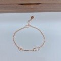 wholesale S925 Sterling Silver Fashion Minimalist Gourd Coin Wealth-Attracting Bracelet for Women, New Small Batch Design High-End Jewelry-0-6