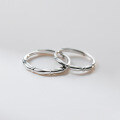 wholesale S925 Sterling Silver Fresh and Sweet Ins Style Minimalist Design Exquisite Bamboo Joint Couple Ring R02835-0-2