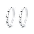 wholesale S925 Silver Yun Chao Xuan Fashion Minimalist Japanese Korean Style Luck Letter Simple Circle Trendy Personality Earrings Ear Clips-0-4