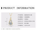S925 Sterling Silver Butterfly Moissanite Layering Necklace-0-40