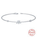 wholesale S925 Sterling Silver Korean INS Style Bee Bracelet with Rhinestones, Featuring a Fun and Luxurious Design-0-6
