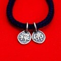 wholesale 925 Sterling Silver Retro Buddhist Zen Lotus Pendant DIY Handmade Braiding Cord Material National Trend Phone Lanyard Accessory-0-2