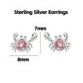 wholesale 925 Silver Cute Animal Pure Silver Stud Earrings Element Simple Minimalist Light Luxury Style Non-removable Earrings-0-15