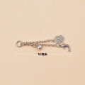 wholesale S925 Sterling Silver Vintage Chinese Style Necklace Pendant with Auspicious Tassels, National Trend-0-5