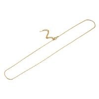 wholesale 925 Silver Plated Japanese New Style Light Luxury Unique Pendant Natural Irregular Rutilated Quartz Wholesale-1.0 Cross-matched naked link (adjustable) >925 silver