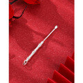 wholesale 999 Pure Silver Ear Spoon for Ear Wax, Thin Edge Round Head Solid Silver Ear Pick, Soft Ear Scoop Tool-0-1