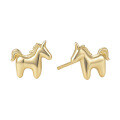 S925 Silver Hip-Hop Style Stud Earrings, Luxe Cross-Border New Arrival-0-3
