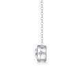 wholesale S925 Sterling Silver Collarbone Chain with Pure Pendant Including Chain, Moissanite Necklace, Hot-Selling in European and American Live Broadcasts, Luxurious and High-End Feel-0-4