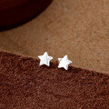 wholesale S925 Sterling Silver Mini Star Earrings For Women-0-1