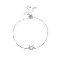 wholesale S925 Sterling Silver Minimalist Stylish Moissanite Deer Head Bracelet for Women, Small Batch Unique Design Cute Hand Jewelry Wholesale-0-6