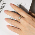 Metal, 05ct Moissanite-Simulant, Split Shank Ring, Luxury Proposal Wedding-0-0