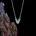 S925 Sterling Silver Deer Antler Necklace, Trending Gift for Women-0-1