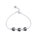 wholesale S925 Sterling Silver Stylish Zircon Ladybug Bracelet Cartoon Fresh and Creative Jewelry Cross-Border New Accessory-0-4