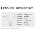 925 Silver 2-Carat Pink Diamond Invisible Necklace Mermaid's Tear Dopamine Pendant-0-74