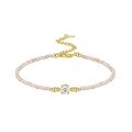wholesale S925 silver gold fashion exquisite zircon bracelet, high-end luxury women's bracelet that does not fade-0-9